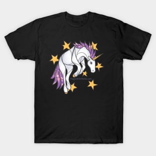 Ether Unicorn - Unicorns of the Elements Illustration series T-Shirt